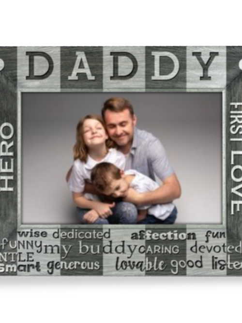 First Love First Hero Custom Canvas Photo Print For Daddy
